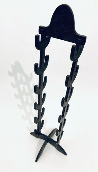 Figura Quijote madera y expositor de abrecartas