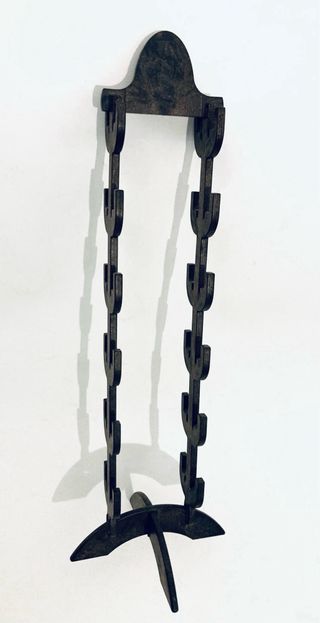 Figura Quijote madera y expositor de abrecartas