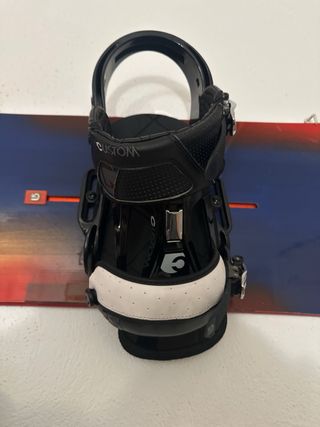 Tabla Snowboard Burton con Fijaciones  Casco Funda