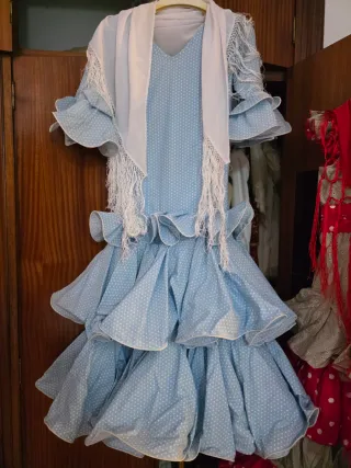 Traje Flamenca Niña Talla 8