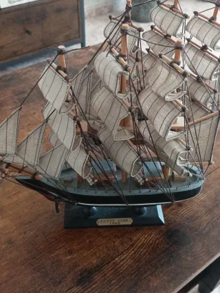 Maqueta de barco Cutty Sark y Maryflower