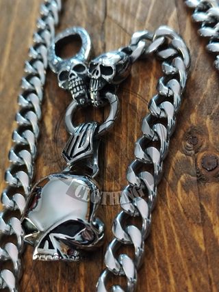 Catena Portafoglio Harley Davidson Skull