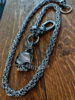 Catena Portafoglio Harley Davidson Skull