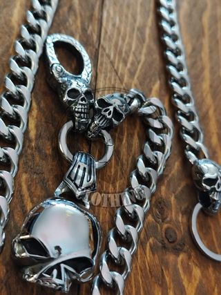 Catena Portafoglio Harley Davidson Skull