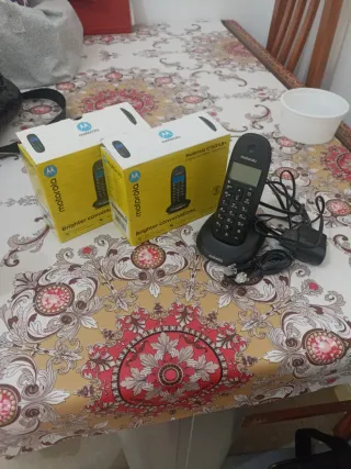 1 Teléfono Inalámbricos Motorola C1001LB+