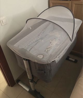 Mini cuna Teeny con mosquitera.