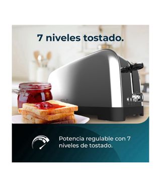 Tostadora Acero Inoxidable