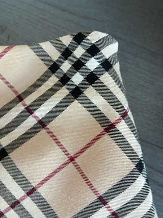 Falda Burberry Mini Check Beige