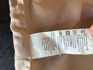 Falda Burberry Mini Check Beige