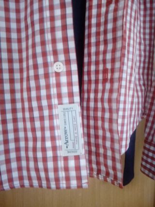 Camisa cuadros Vichy Arrow Talla 38