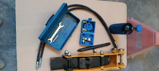 Martillo hidráulico JPC con accesorios