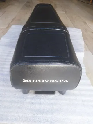 Asiento Vespa Scooter Negro