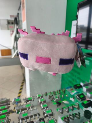 Peluche Minecraft Axolote Rosa 33cm