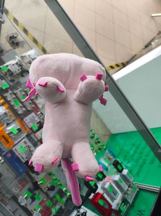 Peluche Minecraft Axolote Rosa 33cm