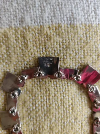 Conjunto Plata Collar, Pulsera y Pendientes