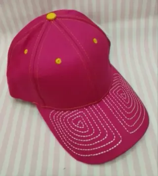 REBAJADA: GORRA ROSA TAURINA MODELO CAPOTE TORERO