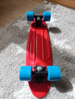 Monopatín Skateboard Rojo Niños