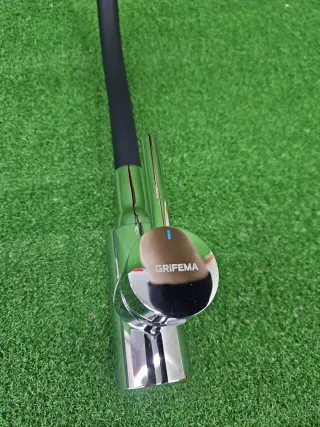 Grifo Cocina GRIFEMA Monomando Flexible Negro/Plat