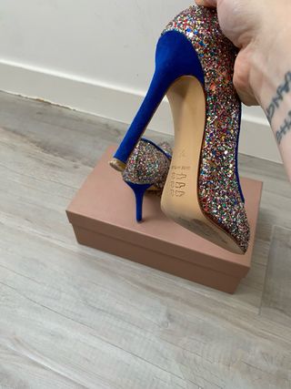 Scarpe tacco Islo Isabella glitter multicolor