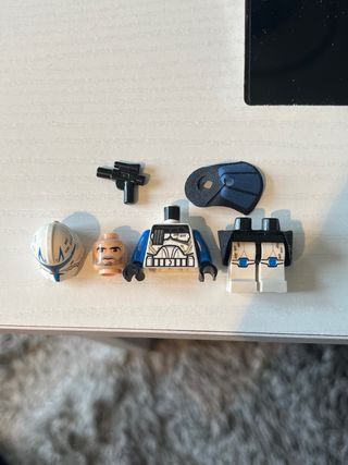 Minifigura Lego Clone Trooper Capitán Rex Fase 2