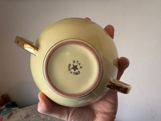 Zuccheriera ceramica vintage Star