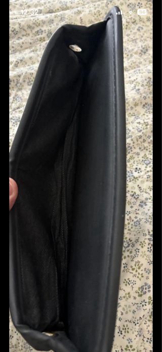 Porta oggetti Tesla ecopelle nero