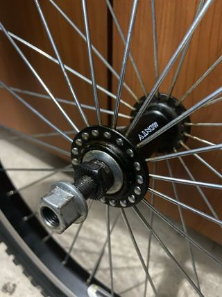 Llanta Delantera Monty Trial + Neumático