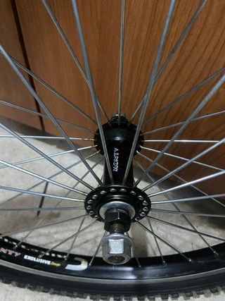 Llanta Delantera Monty Trial + Neumático