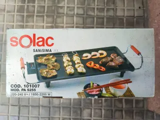 Plancha Eléctrica Solac Sanísima XL