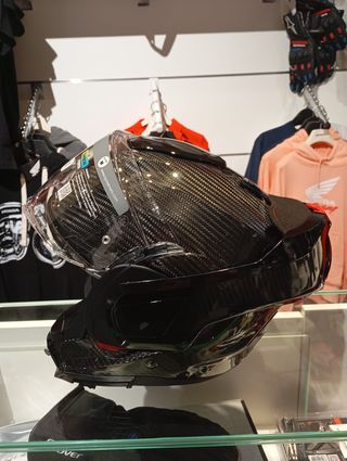 Casco moto HJC F100 Carbon Black