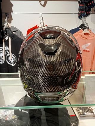 Casco moto HJC F100 Carbon Black