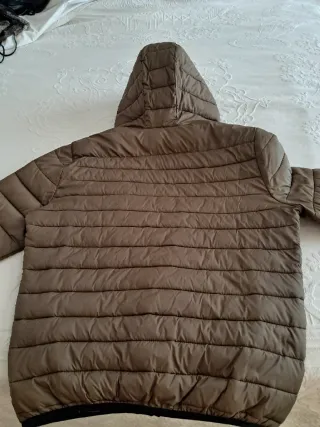 Piumino leggero uomo marrone