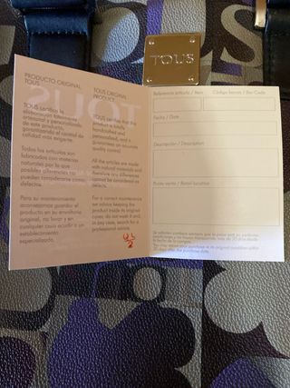 Bolso Tous estampado