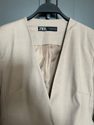 Blazer Zara Beige
