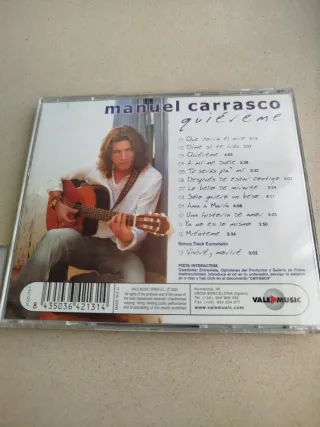 CD Manuel Carrasco - Quiéreme