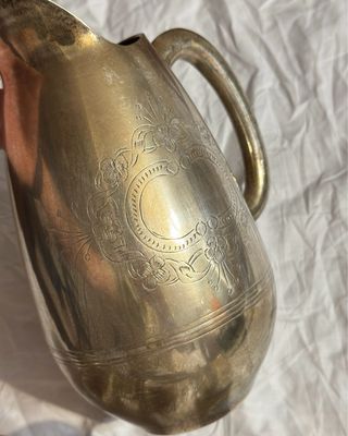 Set brocca + 6 bicchieri vintage