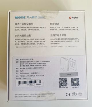 Interruptor Inteligente Doble ROOME