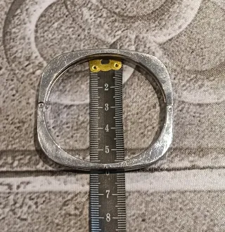 Pulsera Swarovski Negra y Plateada