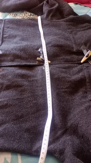 Trenca gris 80% lana