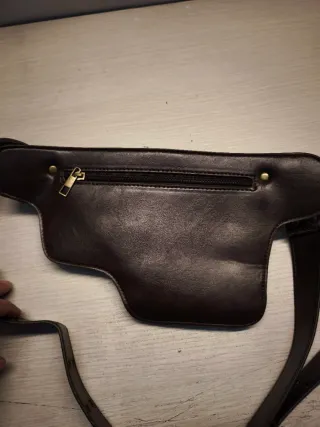 Marsupio vintage marrone