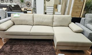 OFERTA DE SOFA CHAISELONGUE CON RINCONERA