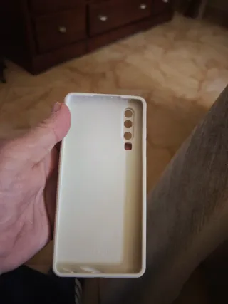 Funda Huawei P30 Corazones y Rayas Pastel