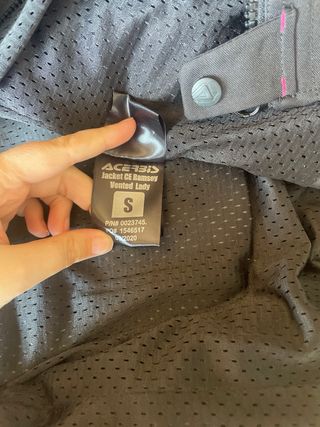 Chaqueta Moto Acerbis Chica Talla S