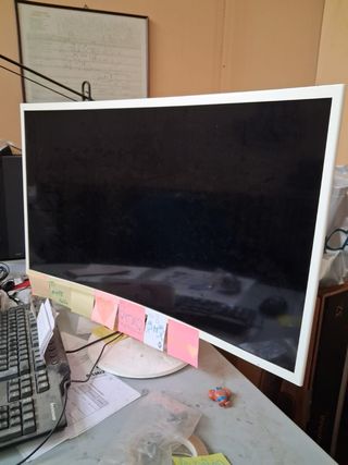 Monitor Samsung 32 Curvo Full HD Bianco