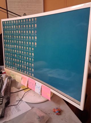 Monitor Samsung 32 Curvo Full HD Bianco