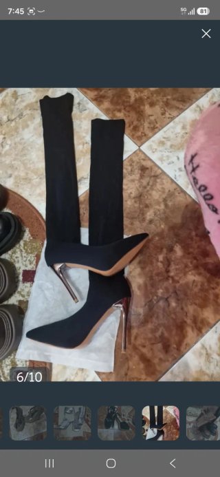 Sandalias doradas talla 37