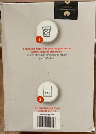 Máquina Granizados y Hielo Picado LIVOO