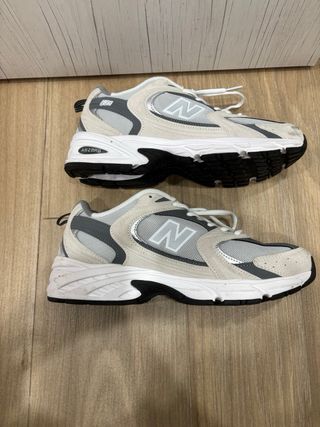 New Balance 530 Gris y Blanco