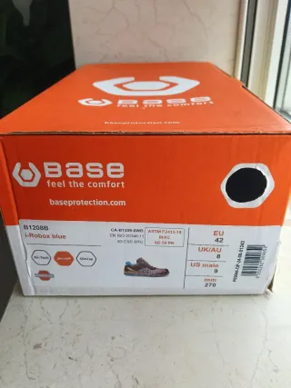 Zapatos de seguridad BASE Talla 42