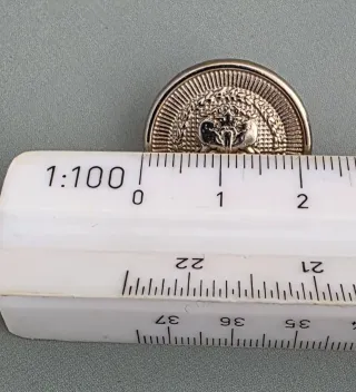 REBAJADOS HOY! Lote 20 botones vintage heráldicos